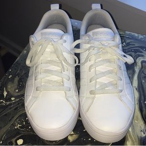 Adidas white shoes
